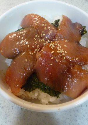 漬けマグロやマグロ丼のタレ　-レシピのメイン写真