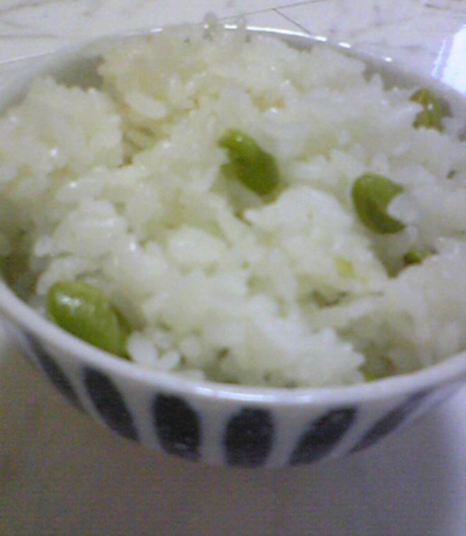超シンプル☆ふっくら枝豆ごはん☆ by kanatoママ 【クックパッド