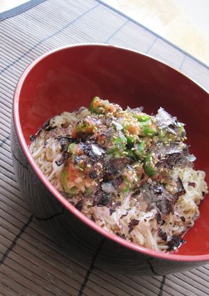 つるつる～♪オクラ明太の冷やしそうめん-レシピのメイン写真
