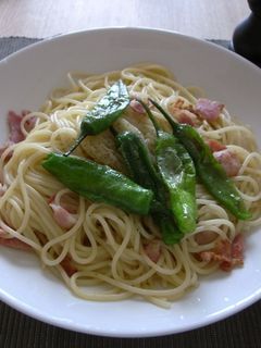 しし唐のパスタ 柚子胡椒風味-レシピのメイン写真