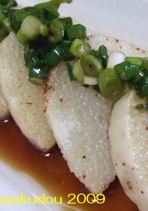 長芋のホカホコ揚げ小ネギポン酢かけ-レシピのメイン写真