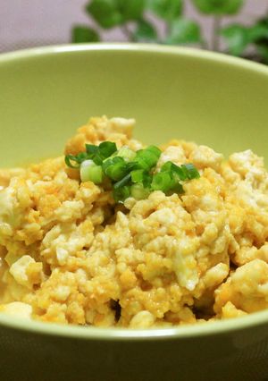 玉子炒り豆腐-レシピのメイン写真