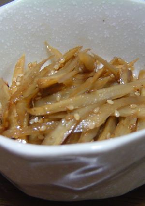 ☆簡単すぐ出来る♪ごぼうのきんぴら☆-レシピのメイン写真