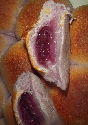 炊飯器で発酵パン（巨峰）-レシピのメイン写真