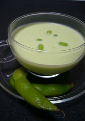 冷製・枝豆スープ-レシピのメイン写真