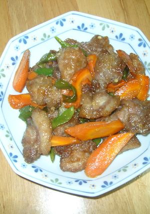 豚肉と甘長のオイスター炒め-レシピのメイン写真