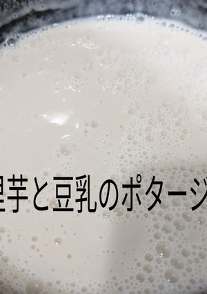 ソイリッチで里芋と豆乳のポタージュ-レシピのメイン写真