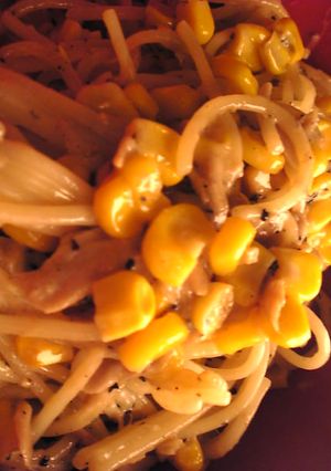 ツナとコーンのクリームパスタ-レシピのメイン写真