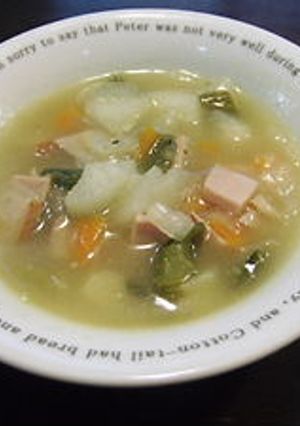 ちょっと和風な☆野菜スープ-レシピのメイン写真