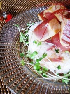 cafe風 炙りマグロ漬け丼-レシピのメイン写真