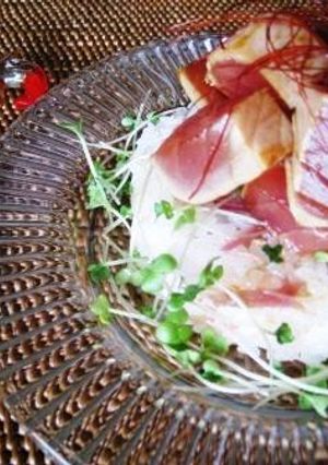 cafe風 炙りマグロ漬け丼-レシピのメイン写真