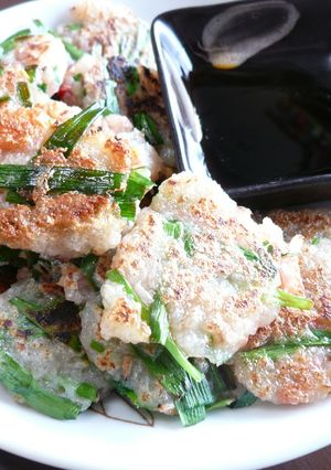 モッチモチれんこんチヂミ-レシピのメイン写真