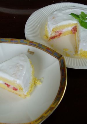 ワンちゃん用バースデーケーキ-レシピのメイン写真