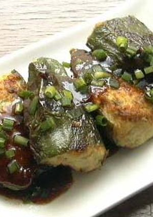 お肉なし＊ピーマンの豆腐詰め-レシピのメイン写真