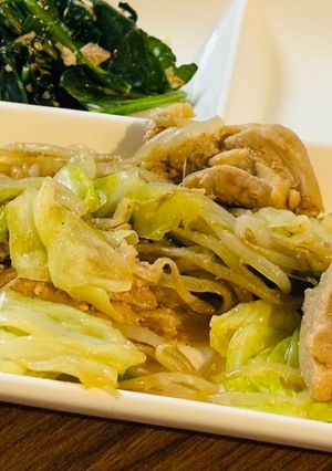鶏もも肉と野菜の炒め物-レシピのメイン写真