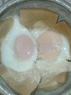 高野豆腐~半熟エッグのせ~-レシピのメイン写真