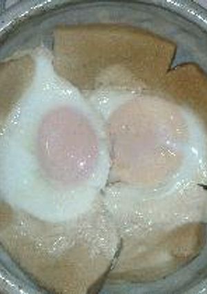高野豆腐～半熟エッグのせ～-レシピのメイン写真
