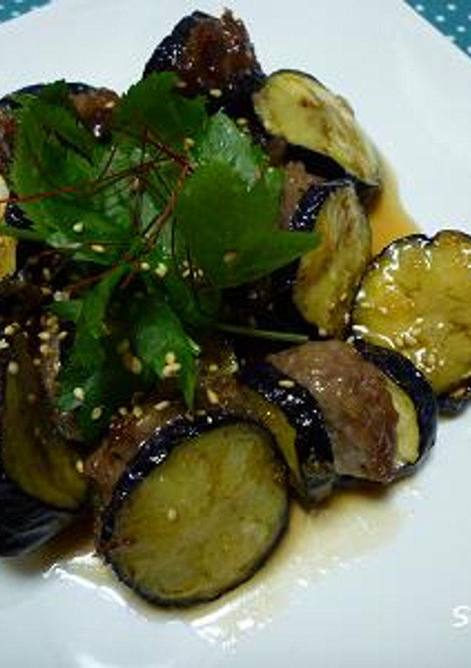 なすのはさみ揚げ　甘酢あん-レシピのメイン写真