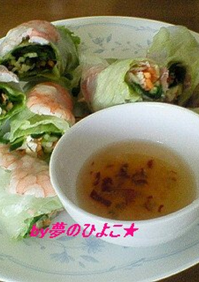 さけるチーズ＆生ハムの簡単！生春巻き-レシピのメイン写真