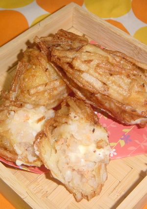 みのむし蓮根-レシピのメイン写真