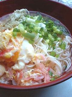 とろろにゅうめん-レシピのメイン写真