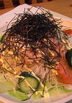 海苔が決めて☆つま大根とツナのサラダ♪-レシピのメイン写真
