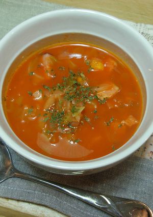 1日分の野菜でつくる ミネストローネ☆-レシピのメイン写真