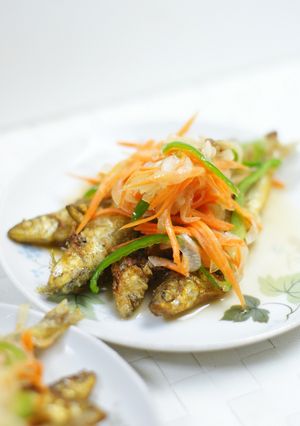 ほんのりカレーのちか（ワカサギ）南蛮-レシピのメイン写真