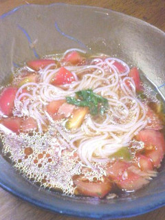 トマトとツナ★酸味が決め手そうめん-レシピのメイン写真