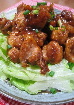 鶏の唐揚げ～甘酢＆マスタード醤油なの♡-レシピのメイン写真