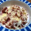 10分de完成♪れんコンビーフチーズ焼き
