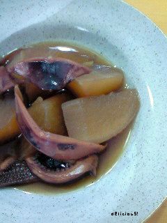 イカと大根の煮付け-レシピのメイン写真