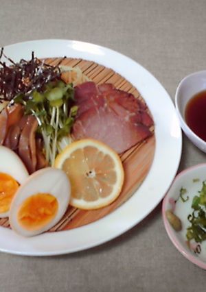 冷やし中華で♪ざるラーメン-レシピのメイン写真