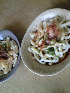 簡単手打ちぶっかけうどん-レシピのメイン写真