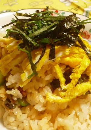うなキュウ混ぜ寿司-レシピのメイン写真