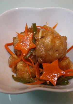 こうや豆腐でボリュームＵＰ！豚の南蛮漬け-レシピのメイン写真