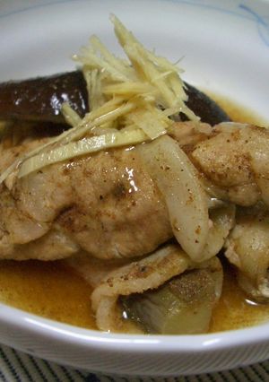 肉巻きなすの薄くず煮-レシピのメイン写真