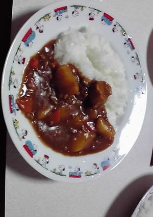 充実朝カレー-レシピのメイン写真