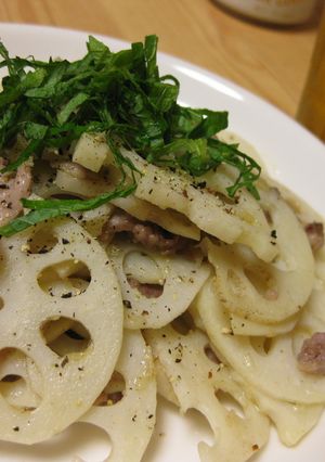 我が家の定番 『れんこん豚』-レシピのメイン写真