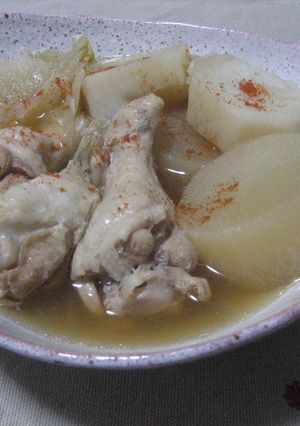 圧力鍋DE長芋と鶏肉とろとろっ煮込み♪-レシピのメイン写真