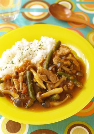 １５分で簡単！ウマウマきのこカレー-レシピのメイン写真