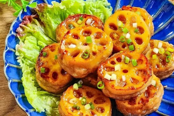 ご飯泥棒！あまから~れんこんのはさみ焼き