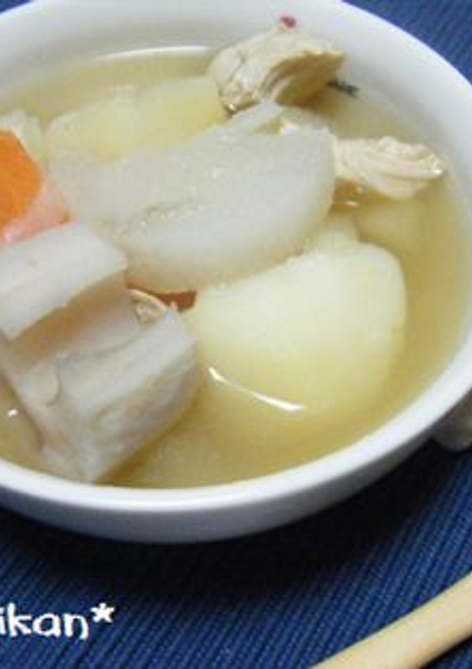 ささみと根菜のスープ★-レシピのメイン写真
