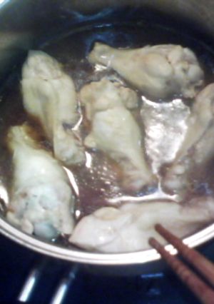 お鍋一つで手羽元の甘辛煮-レシピのメイン写真