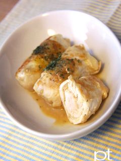 やわらかささみのチーズ巻き焼き-レシピのメイン写真