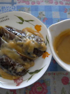 なすの素焼き!万能みそだれかけ-レシピのメイン写真