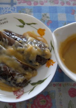 なすの素焼き!万能みそだれかけ-レシピのメイン写真