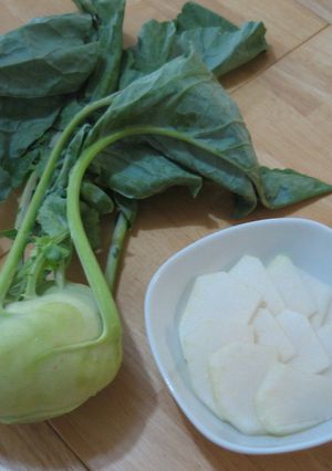 Kohlrabi 私のコールラビの食べ方-レシピのメイン写真