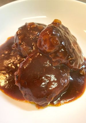 今夜はこれだ！プロのハンバーグソース簡単-レシピのメイン写真