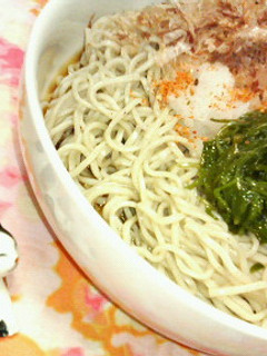 ✿夏を乗り切ろう❀めかぶおろし✿冷蕎麦-レシピのメイン写真